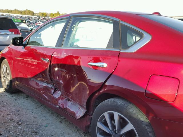 1N4AL3AP2HC229708 - 2017 NISSAN ALTIMA 2.5 RED photo 9