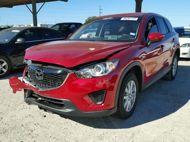 JM3KE2BEXF0546884 - 2015 MAZDA CX-5 SPORT RED photo 2