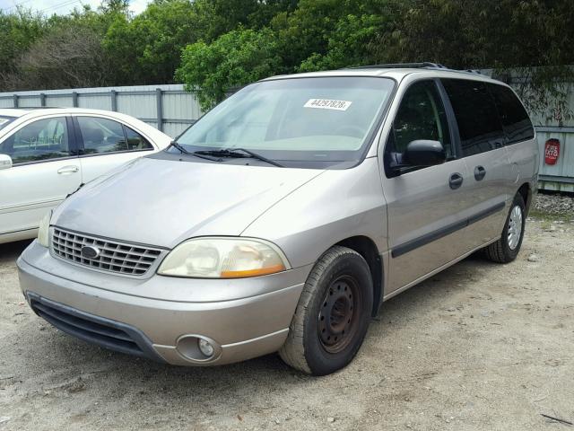 2FMZA51463BA28841 - 2003 FORD WINDSTAR L BEIGE photo 2