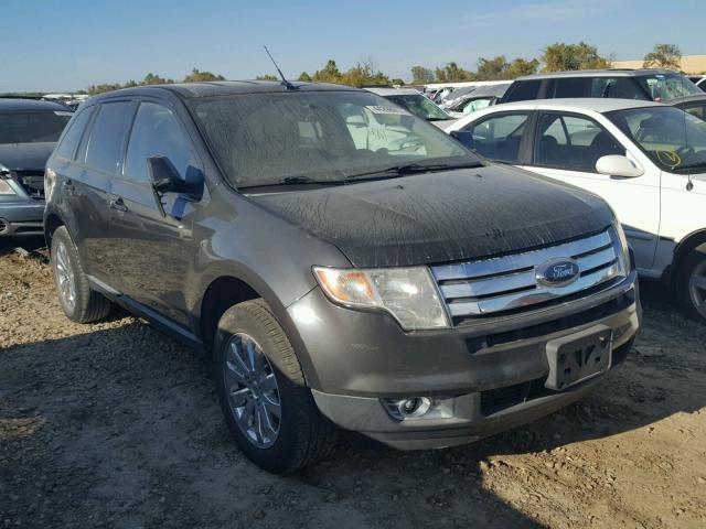 2FMDK38C87BB40331 - 2007 FORD EDGE SEL BLACK photo 1