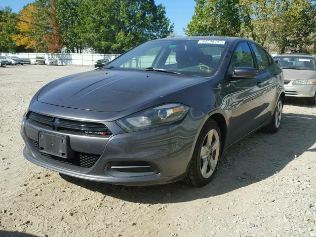 1C3CDFBB7FD243166 - 2015 DODGE DART SXT GRAY photo 2