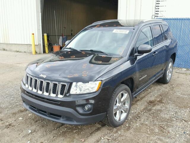 1J4NF5FB8BD136439 - 2011 JEEP COMPASS LI BLACK photo 2