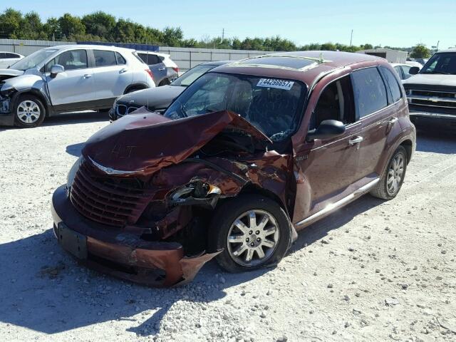 3A8FY48B58T118777 - 2008 CHRYSLER PT CRUISER ORANGE photo 2