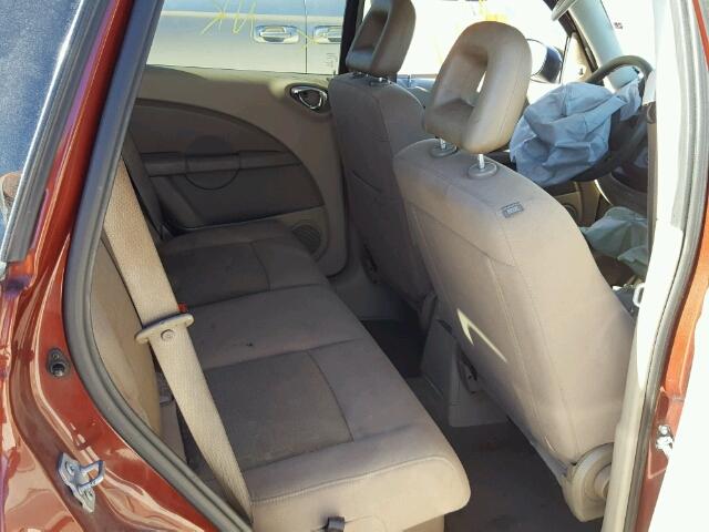 3A8FY48B58T118777 - 2008 CHRYSLER PT CRUISER ORANGE photo 6