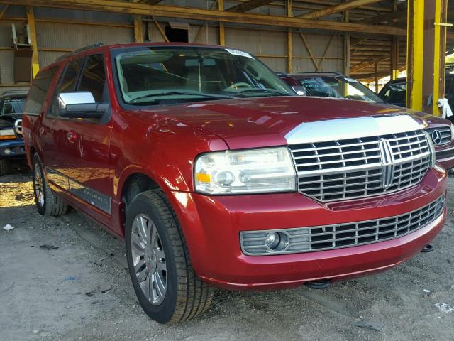 5LMFL275X8LJ02391 - 2008 LINCOLN NAVIGATOR RED photo 1