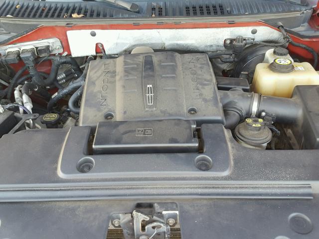 5LMFL275X8LJ02391 - 2008 LINCOLN NAVIGATOR RED photo 7