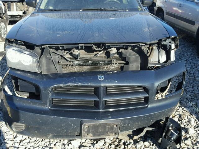 2B3KA43G47H748747 - 2007 DODGE CHARGER SE BLUE photo 9