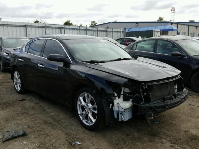 1N4AA5AP3DC844182 - 2013 NISSAN MAXIMA S BLACK photo 1