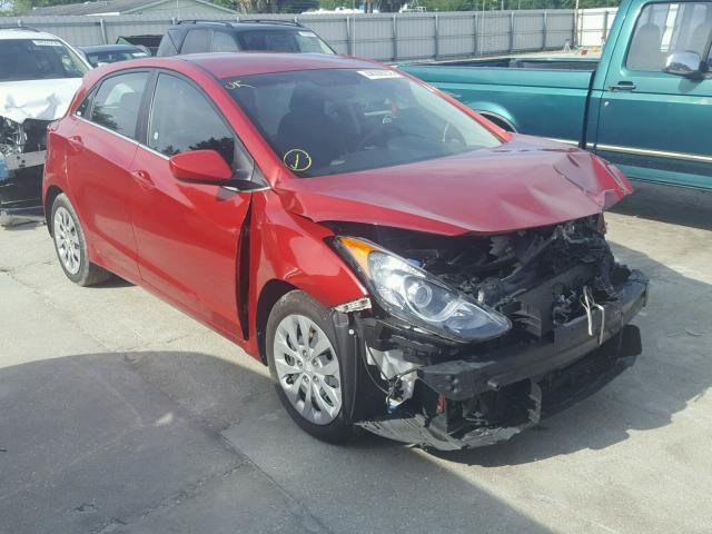 KMHD35LH0GU324717 - 2016 HYUNDAI ELANTRA GT RED photo 1