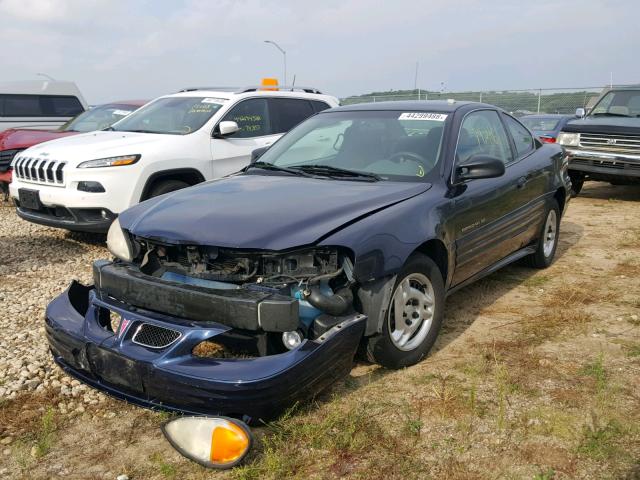 1G2NE12T31M546262 - 2001 PONTIAC GRAND AM S Mavi foto 2