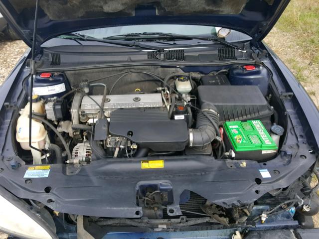 1G2NE12T31M546262 - 2001 PONTIAC GRAND AM S Mavi foto 7