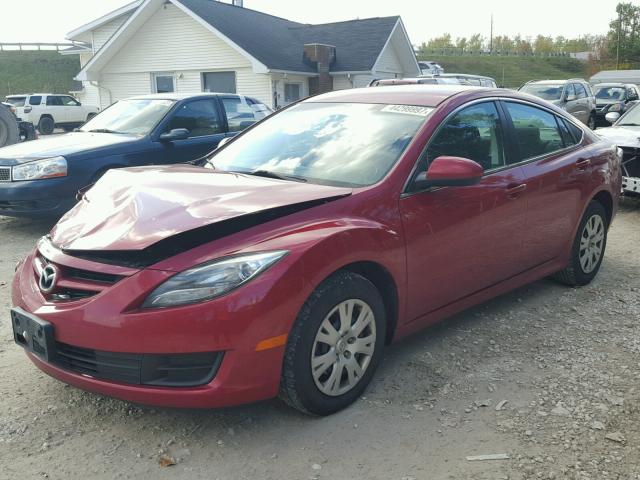 1YVHZ8BH4B5M15431 - 2011 MAZDA 6 I RED photo 2