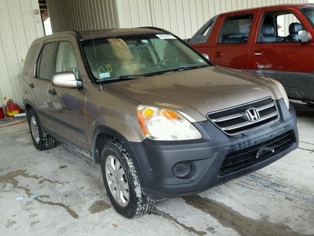 SHSRD78826U402586 - 2006 HONDA CR-V EX BROWN photo 1