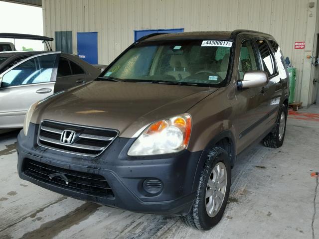 SHSRD78826U402586 - 2006 HONDA CR-V EX ყავისფერი ფოტო 2