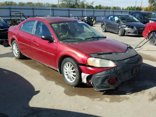 1C3EL46X52N355068 - 2002 CHRYSLER SEBRING LX RED photo 1