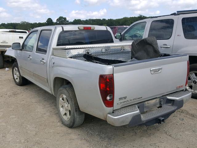 1GTD5MFE5C8136434 - 2012 GMC CANYON SLE SILVER photo 3