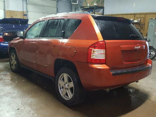 1J4NT4FAXAD580639 - 2010 JEEP COMPASS SP 橙色 照片 3