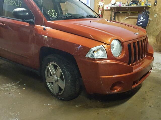 1J4NT4FAXAD580639 - 2010 JEEP COMPASS SP 橙色 照片 9