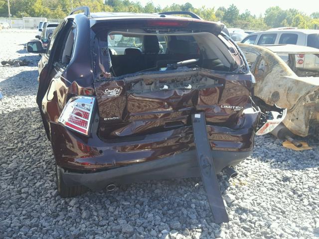 2FMDK4KC2ABB02003 - 2010 FORD EDGE Коричневий фото 9