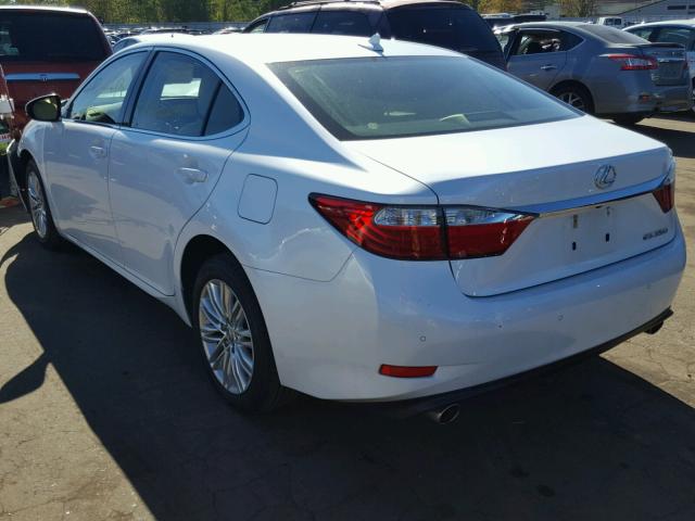 JTHBK1GG5E2141300 - 2014 LEXUS ES 350 WHITE photo 3