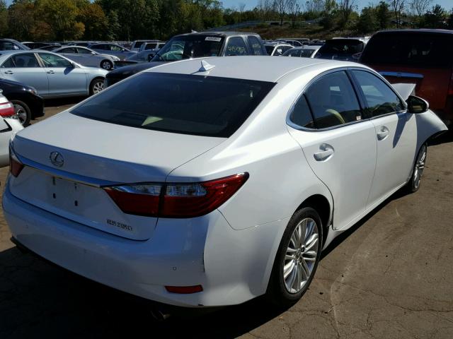 JTHBK1GG5E2141300 - 2014 LEXUS ES 350 WHITE photo 4