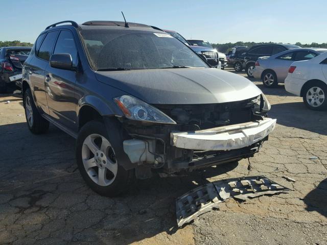 JN8AZ08T95W311282 - 2005 NISSAN MURANO GRAY photo 1