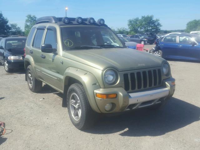 1J4GL38K03W642663 - 2003 JEEP LIBERTY RE GREEN photo 1