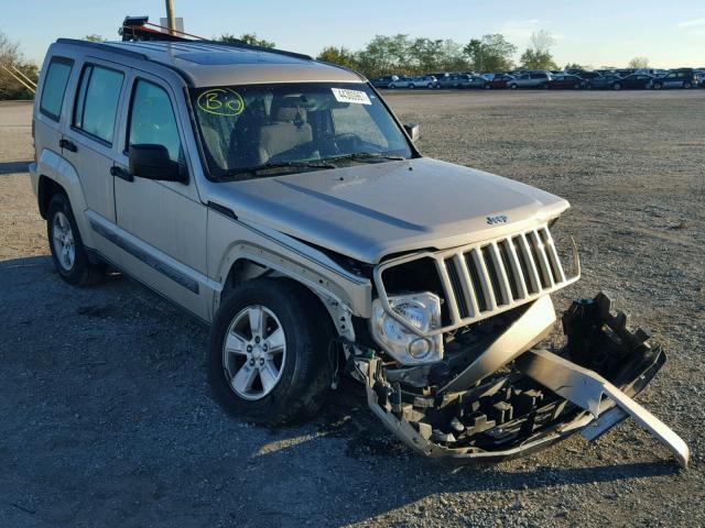 1J4PN2GK3AW182840 - 2010 JEEP LIBERTY SP TAN photo 1