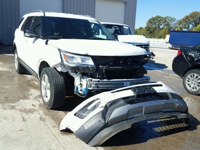 1FM5K8D86GGC04460 - 2016 FORD EXPLORER X WHITE photo 1