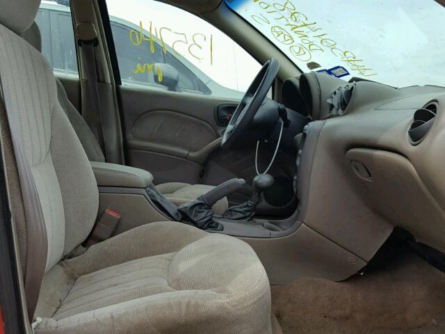 1G2NE52E2XC510215 - 1999 PONTIAC GRAND AM S Qırmızı foto 5