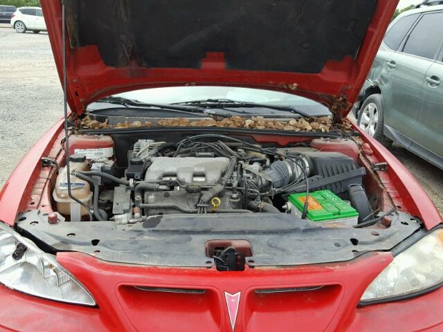 1G2NE52E2XC510215 - 1999 PONTIAC GRAND AM S Qırmızı foto 7