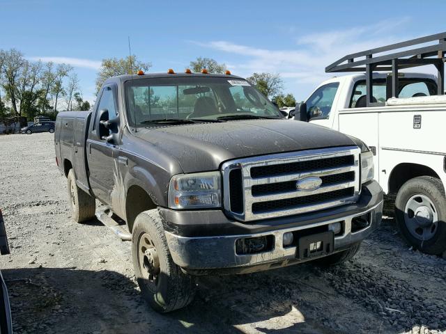 1FTWF31546ED22057 - 2006 FORD F350 SRW S BROWN photo 1