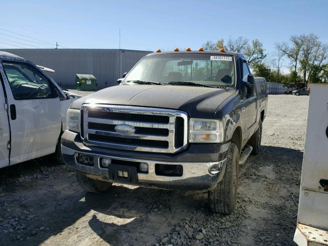 1FTWF31546ED22057 - 2006 FORD F350 SRW S BROWN photo 2