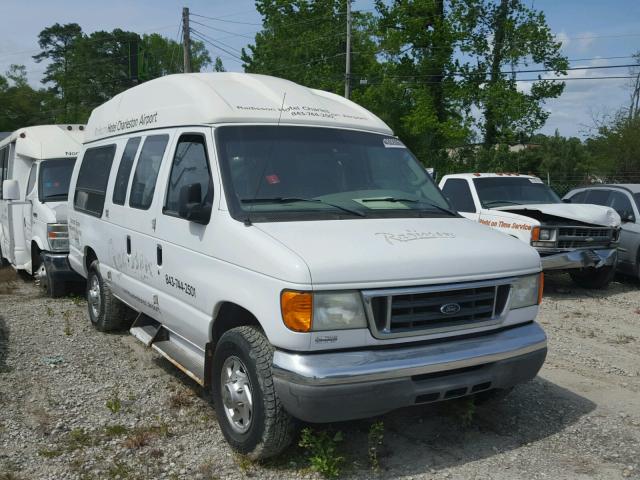 1FTNS24WX7DB29960 - 2007 FORD ECONOLINE WHITE photo 1