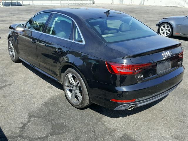 WAULMAF46JA004208 - 2018 AUDI A4 ULTRA P BLACK photo 3