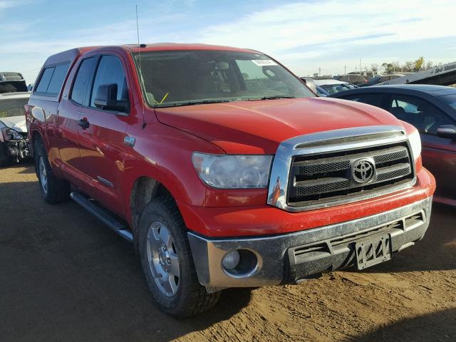 5TFUW5F16BX184478 - 2011 TOYOTA TUNDRA DOU RED photo 1