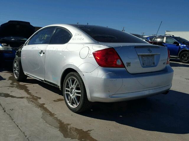JTKDE177260088451 - 2006 TOYOTA SCION TC 银色 照片 3