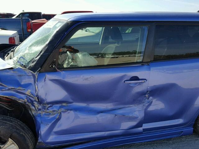 JTLZE4FE0A1117161 - 2010 TOYOTA SCION XB იასამნისფერი ფოტო 9