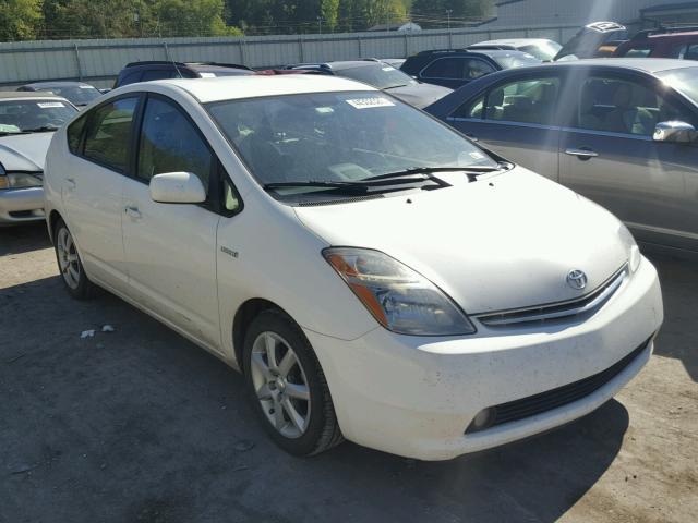 JTDKB20U283298630 - 2008 TOYOTA PRIUS WHITE photo 1