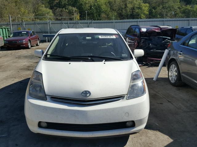 JTDKB20U283298630 - 2008 TOYOTA PRIUS WHITE photo 9