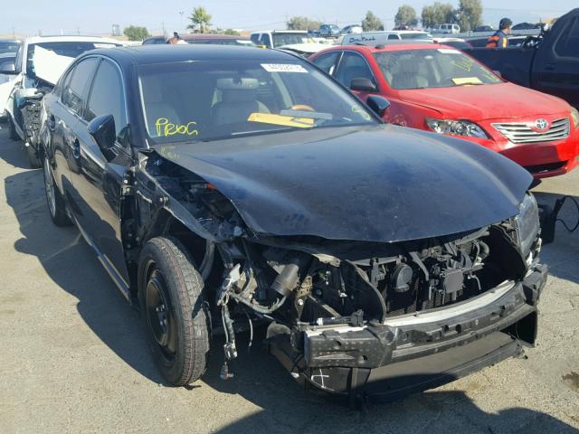 JTHBS1BL1D5005490 - 2013 LEXUS GS 450H BLACK photo 1