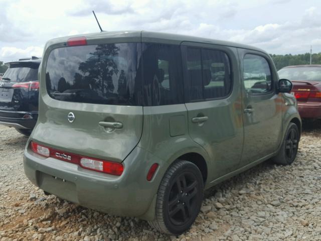 JN8AZ28R39T108394 - 2009 NISSAN CUBE BASE GREEN photo 4