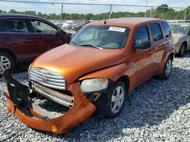 3GNDA13D88S654128 - 2008 CHEVROLET HHR LS ORANGE photo 2