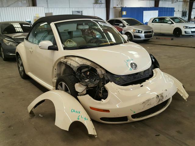 3VWRF31Y26M300203 - 2006 VOLKSWAGEN NEW BEETLE BEIGE photo 1