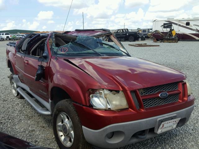 1FMZU67E21UB36412 - 2001 FORD EXPLORER S RED photo 1