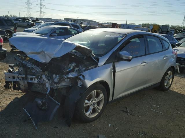 1FADP3K23DL136629 - 2013 FORD FOCUS SE SILVER photo 2