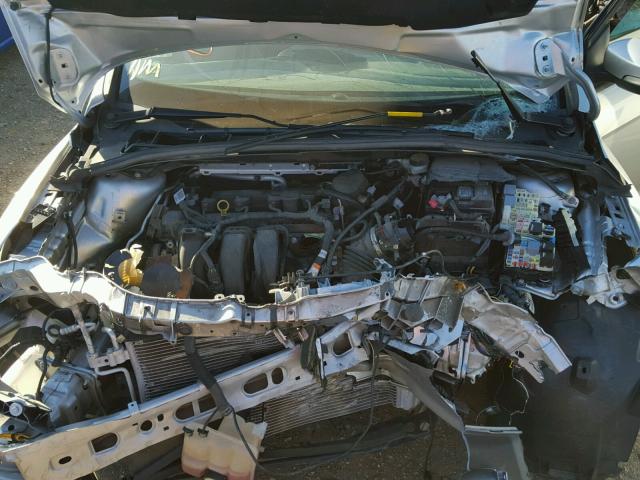 1FADP3K23DL136629 - 2013 FORD FOCUS SE SILVER photo 7