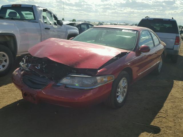 1LNLM91V8VY668987 - 1997 LINCOLN MARK VIII RED photo 2