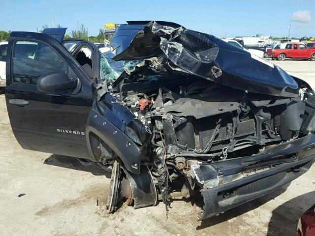 3GCRKSE36AG137795 - 2010 CHEVROLET SILVERADO BLACK photo 9