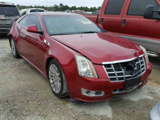 1G6DP1E31D0108996 - 2013 CADILLAC CTS PREMIU MAROON photo 1